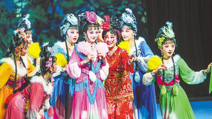 “湘”味圈粉 花鼓戏《刘海戏金蟾》在肥连演