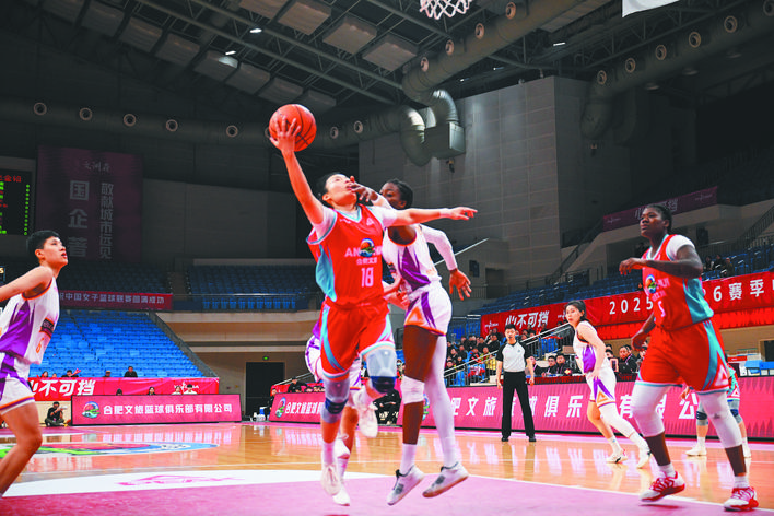 合肥女篮主场憾负河南