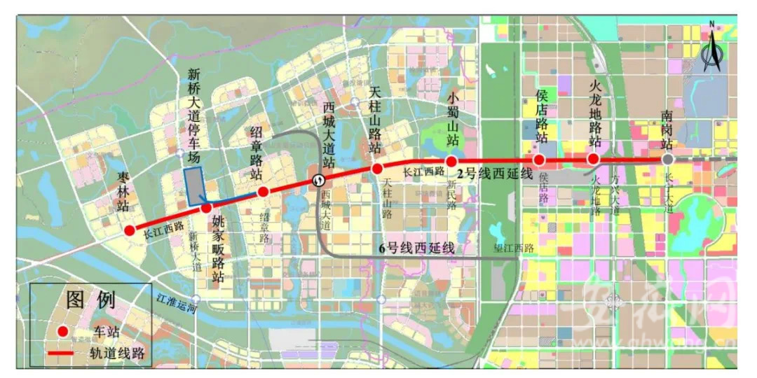 合肥地铁线路图延长线图片